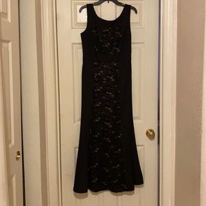 Simple Black laced Dress